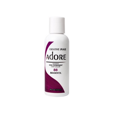 Adore Semi-Permanent Hair Color 88 Magenta – 4 oz - ANNS BEAUTY SUPPLY